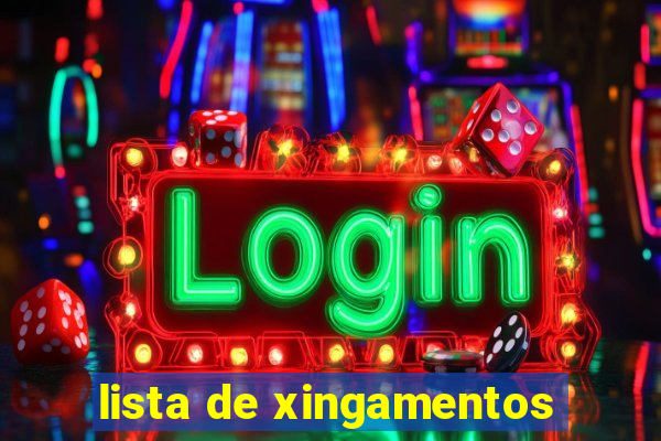 lista de xingamentos